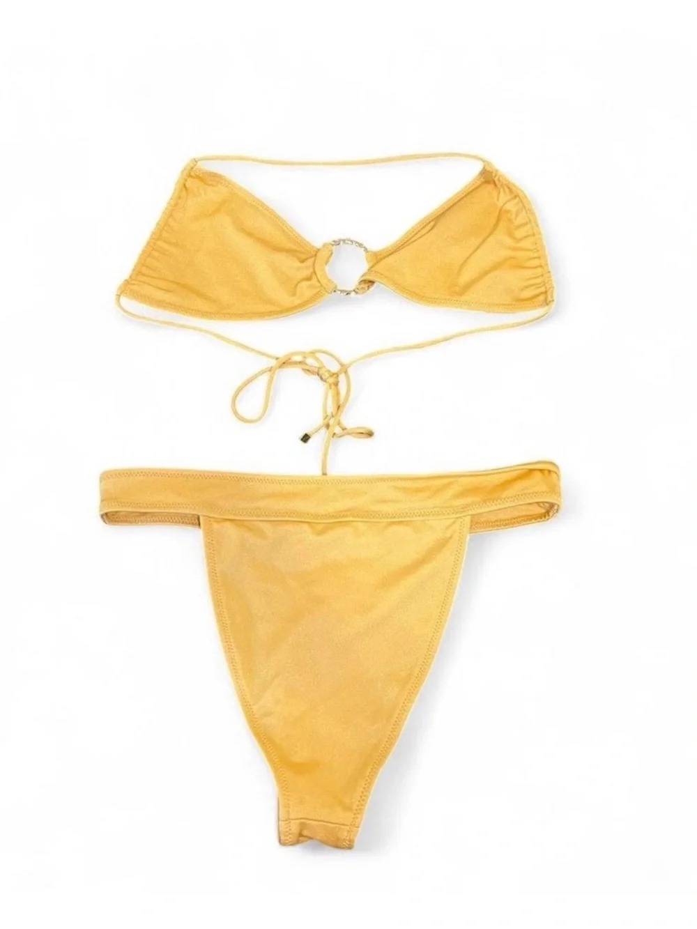 SOMMER SWIM yellow bikini set - Picture 2 of 4